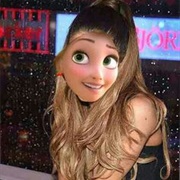 Rapunzel as Ariana Grande