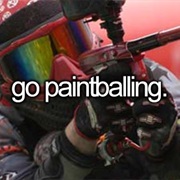 Go Paintballing