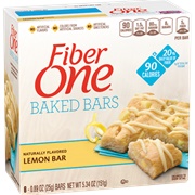 Fiber One Baked Lemon Bars