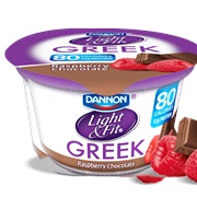 Dannon Chocolate Raspberry Yogurt