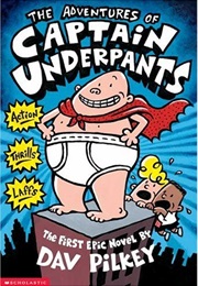 Captain Underpants (Series of 12 Books) (Dav Pilkey)