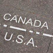 The Canada-USA Border Is the Longest in the World