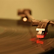 Needle on Record Player