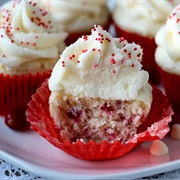 Cranberry White Chocolate Cupcakes