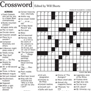 NY Times Crossword Puzzles