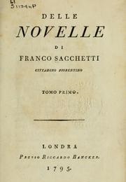 Novelle (Franco Sacchetti)