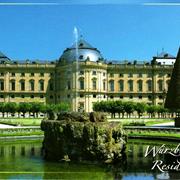 Würzburg Residence With the Court Gardens and Residence Square