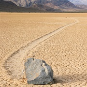 Sailing Stones of Death Valley, USA