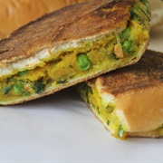 Indian Style Mashed Potato Sandwich
