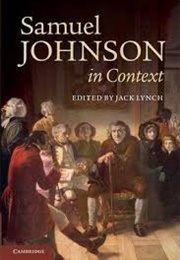 Samuel Johnson in Context (Jack Lynch (Editor))