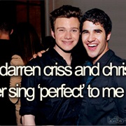 Have Darren Chriss &amp; Chris Colfer Sing Perfect to Me