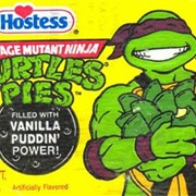 Ninja Turtle Pudding Pies