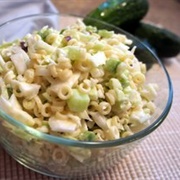 Cabbage and Macaroni Salad
