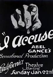 J&#39;accuse (1919 - Abel Gance)