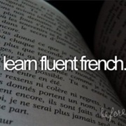 Be Fluent in French