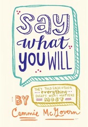 Say What You Will (Cammie McGovern)