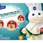 Pillsbury Snowman Cookies