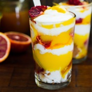 Blood Orange and Passionfruit Yoghurt