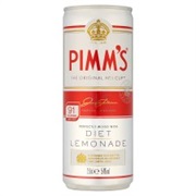 Pimms and Diet Lemonade