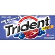 Wild Blueberry Twist Trident Gum