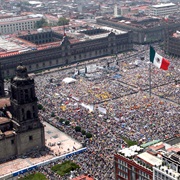 The Zócalo, Mexico City