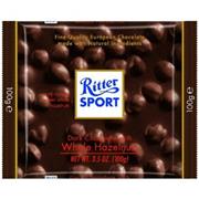 Ritter Sport Dark Chocolate With Whole Hazelnuts