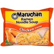 Chicken Flavor Ramen Noodles