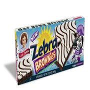Zebra Brownies