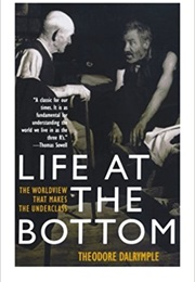 Life at the Bottom: The Worldview That Makes the Underclass (Theodore Dalrymple)
