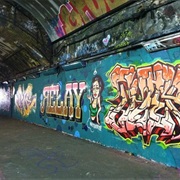 Check Out the Leake Street Graffiti Tunnel in London