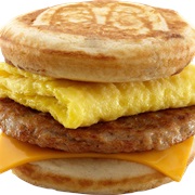 Sausage Egg and Cheese McGriddles