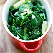 Buttered Spinach
