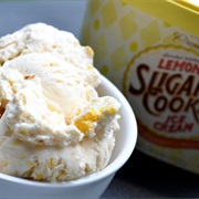 Lemon Sugar Cookie Ice Cream