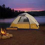 Camp in a Tent