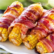 Bacon Wrapped Corn on the Cob