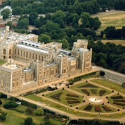 Visiting Windsor Castle, England