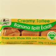 Walkers&#39; Banana Split Eclair Creamy Toffee