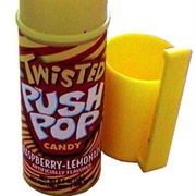Push Pop Twisted Raspberry-Lemonade