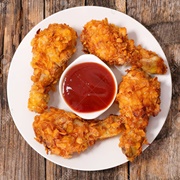 Fried Chicken With Ketchup