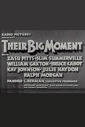 Their Big Moment (1934)