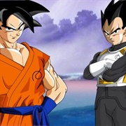 Son Goku and Vegeta