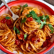 Tom Yum Spaghetti