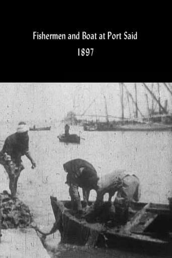 Fishermen and Boat at Port Said (1897)