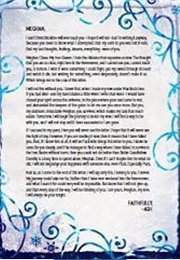 Ash&#39;s Letter to Meghan (Julie Kagawa)