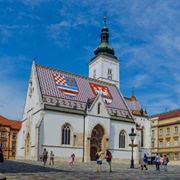 Zagreb: St. Mark&#39;s Church