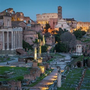 Colosseum &amp; Forum, Rome, Italy
