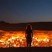 Darvaza Gas Crater (Door to Hell)