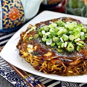 Hiroshima-Style Okonomiyaki