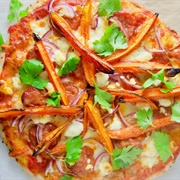 Baby Carrot Pizza