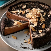 Chocolate Almond Cheesecake